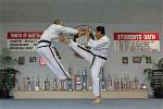 Duc dang taekwondo front kick